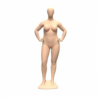 Bagaimana cara membuat tampilan yang serasi dengan manekin untuk menjual paka...